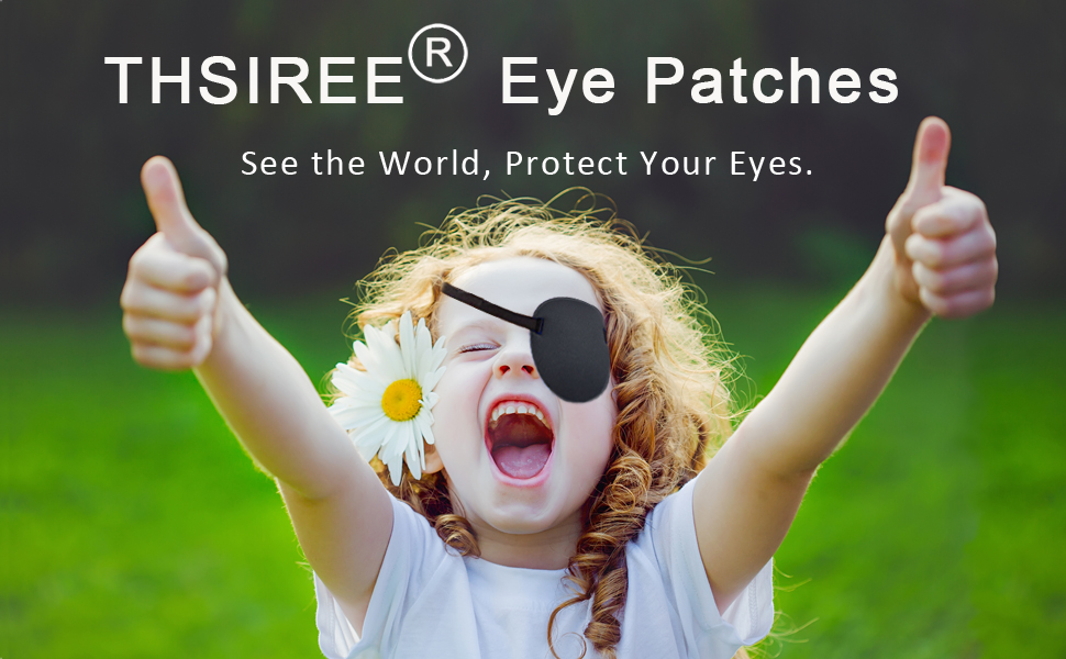 2PCS Eye Patch Medical for Adults and Kids, Left and Right Eye