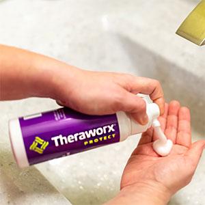 THERAWORX PROTECT Advanced Hygiene and Barrier System Foam (7.1 Fl Oz (Pack of 1)