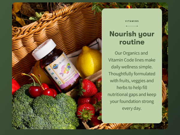 Garden of Life Organic Ashwagandha with Probiotics & Ginger, 60 Day Supply