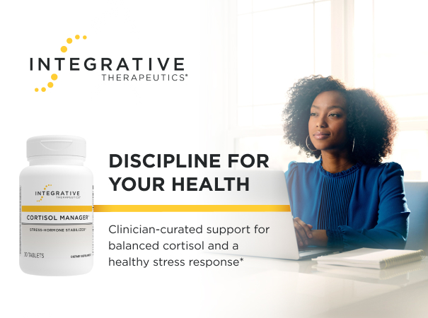 Integrative Therapeutics Cortisol Manager, 30 Tablets, Stress Support*
