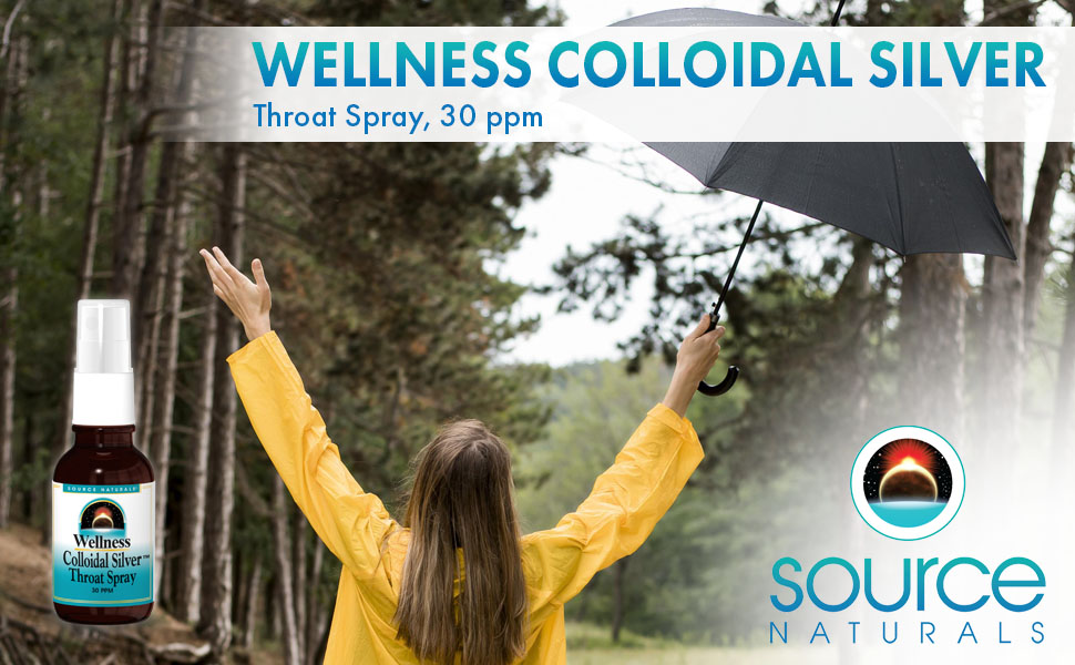 Source Naturals Wellness Colloidal Silver, 1 Fluid oz