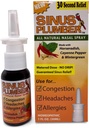 Encanador Sinus Spray Nasal Pimenta, Alergia e alívio Sinus, Congestão, Cefaleias, 1 fl oz