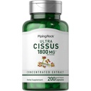 Piping Rock Cissus Quadrangularis Suplemento 1800mg 200 cápsulas