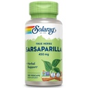 SOLARAY Sarsaparilla Raiz 450 mg - Apoio tradicional à ervas - Não-GMO, Vegan, Laboratório verificado - 60-Dia de garantia de reembolso - 100 Servings, 100 VegCaps