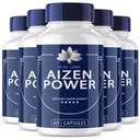 Rize labs - Aizen Power para homens, Todos os suplementos naturais masculinos para aumentar a energia e desempenho (300 Cápsulas)
