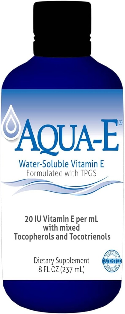 UNIQUE E A.C. Grace Company, Aqua-E Vitamina E Sólida em Água, tocoferóis e tocotrienóis, 8 fl oz (237 ml)