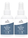 Terra Mama Herbal Perineal Spray □ Seguro para a recuperação da gravidez e pós-parto, Hazel Bruxa Natural spray de refrigeração para cuidados femininos após o nascimento Essenciais, Sem Benzocaína ou Butano, 4-Fl oz (2-Pack)