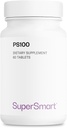 Supersmart - PS100 Suplemento 300mg por dia (Fosfatidilserina) - Saúde do Cérebro e Proteção - Suporte de Memória .