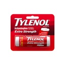 Tylenol Força extra 500 mg Acetaminofeno Caplets, Reliever dor & Redutor de Febre, Acetaminofeno para Artrite Menor Dor, Dor de cabeça, Dor nas costas e dor de dente, Tamanho da viagem, 10 ct