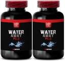 Alívio Bloqueante e Redução da Barriga - Pílulas Diuréticas de Água Away - Pílulas Natural Detox - Pílulas de Água para Pernas Inchadas e pés - Diuréticos naturais para Retenção de Água - Pílulas Diuréticas - 2B 120Capsules