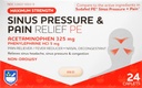 Rite Aid Sinus Pressure and Pain Reliever PE, Non-Drowsy - 24 Tablets (Sinus Alief)