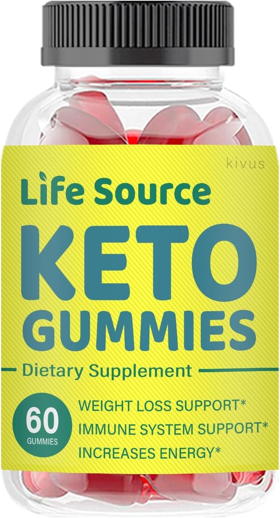 Kivus Fonte de Vida Keto Gummies - Fonte de Vida Keto Gummies (Single, 60 Gummies)