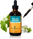 Herb Pharm Pollen Defesa Fórmula líquida de ervas para suporte do sistema respiratório - 4 onça