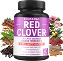 Cápsulas Red Clover com Red Clover, Cascara Sagrada Bark, Coleus Forskohlii - 90 Cápsulas para 3 meses de fornecimento