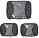 Conjunto de 3 peças do Cubo de Compressão Baggallini - Cubos de Compressão Leve