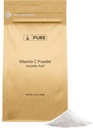 INGREDIENTES ORIGINAIS PUROS Vitamina C pó (5 lb) Ácido ascórbico, não OGM, Suplemento dietético