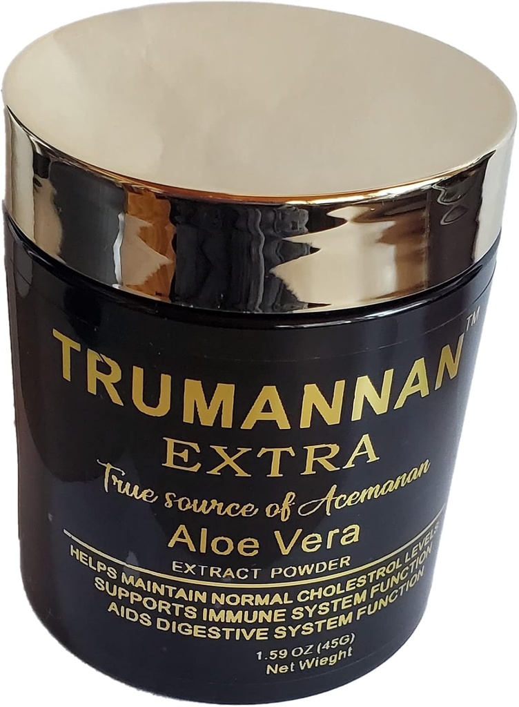 Aloe Vera Extrair pó 40 por cento Acemanan Igual a 250 cápsulas concentrado não OGM 100 por cento natural Kosher Vegan