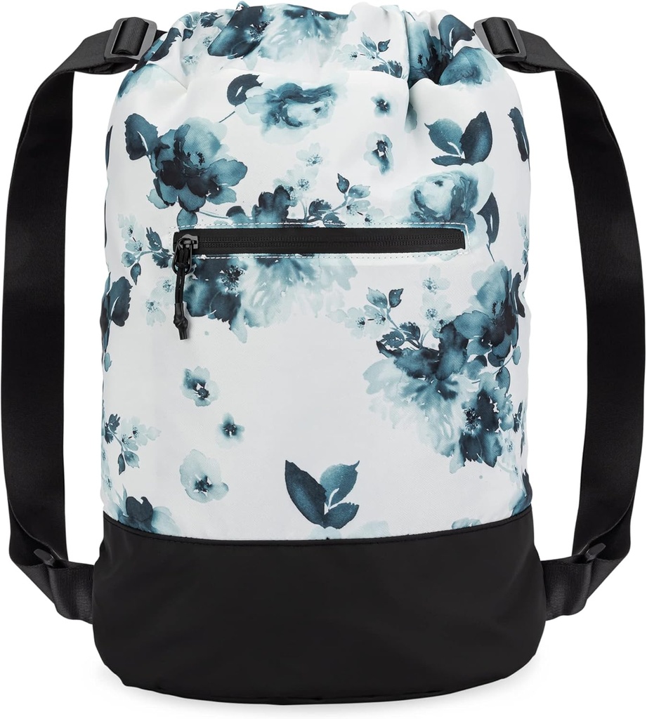 Flex Cinch Drawstring Gym Bag para Mulheres com Design Gráfico □ Sacos de ginástica leves duráveis □ Ótimo para Bolsa de ginástica, Viagens e Overnights