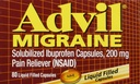 Advil Migraine - 80 Cápsulas Enchidas Líquidas
