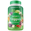 Superalimento MD Veggies Suplemento - 90 Veggie Cápsulas - Suporta Níveis de Energia, Beta Caroteno, Vitaminas e Minerais - Soy Free - 90 Contagem