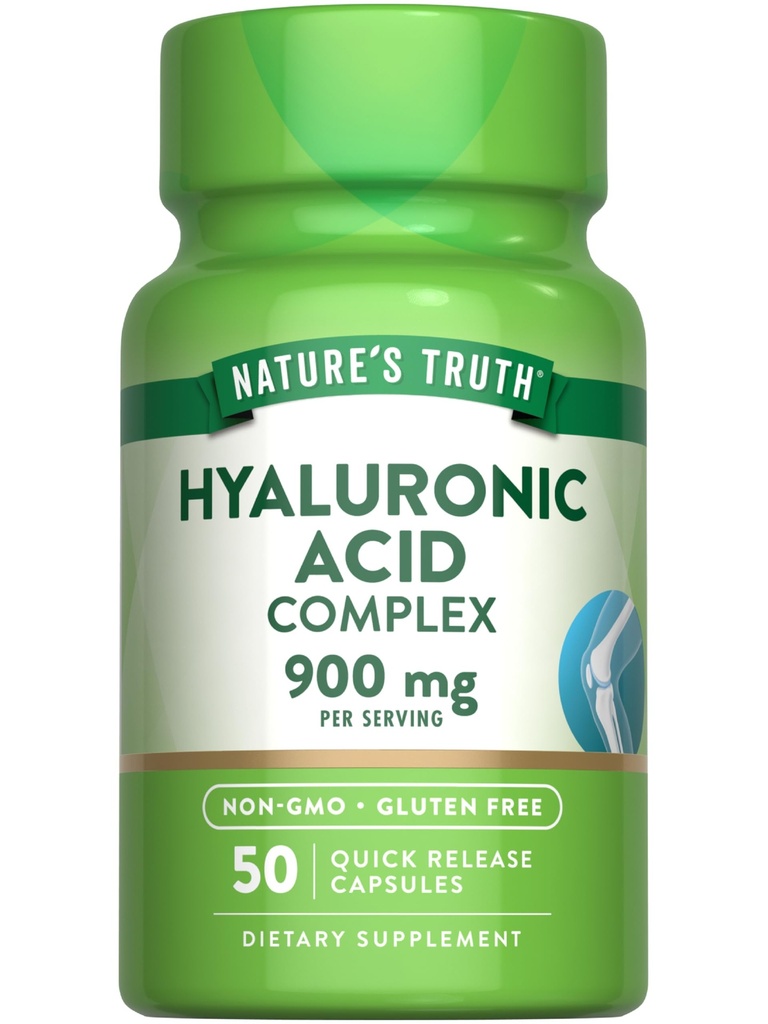 A Verdade da Natureza Ácido hialurônico com colagénio e HSH 900mg ou 50 cápsulas