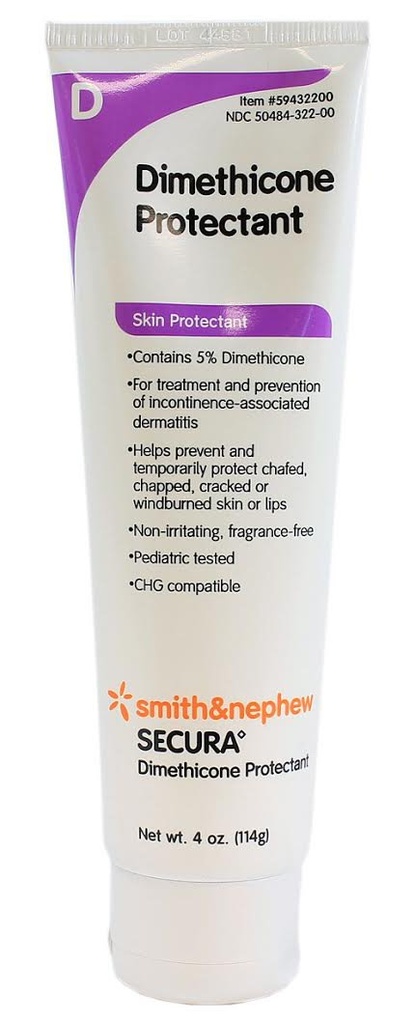 Smith e Sobrinho Protector de Dimeticone Secura Tubo 4oz 59432200 por Smith & Sobrinho