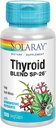 SOLARAY Thyroid Mistura SP-26 O Herbal Mistura w / Cell Nutrientes de sal para ajudar a apoiar saudável função da tireoide Não-GMO, Vegan 100 Serv