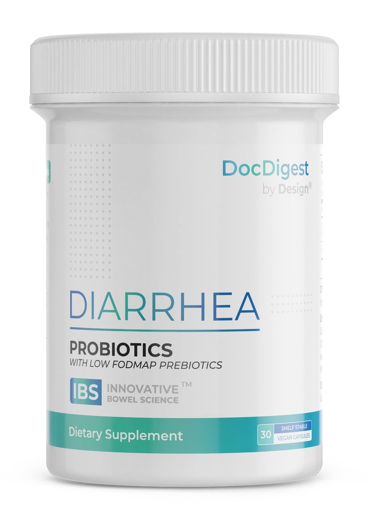 IBS Anti Diarréia Probiótico para alívio Diarréia e IBS-D - Clinicamente Estudado Antidiarréia pílulas para o conforto de longo prazo - Diarréia Medicação para adultos - Especializado IBS Suplemento e Medicina