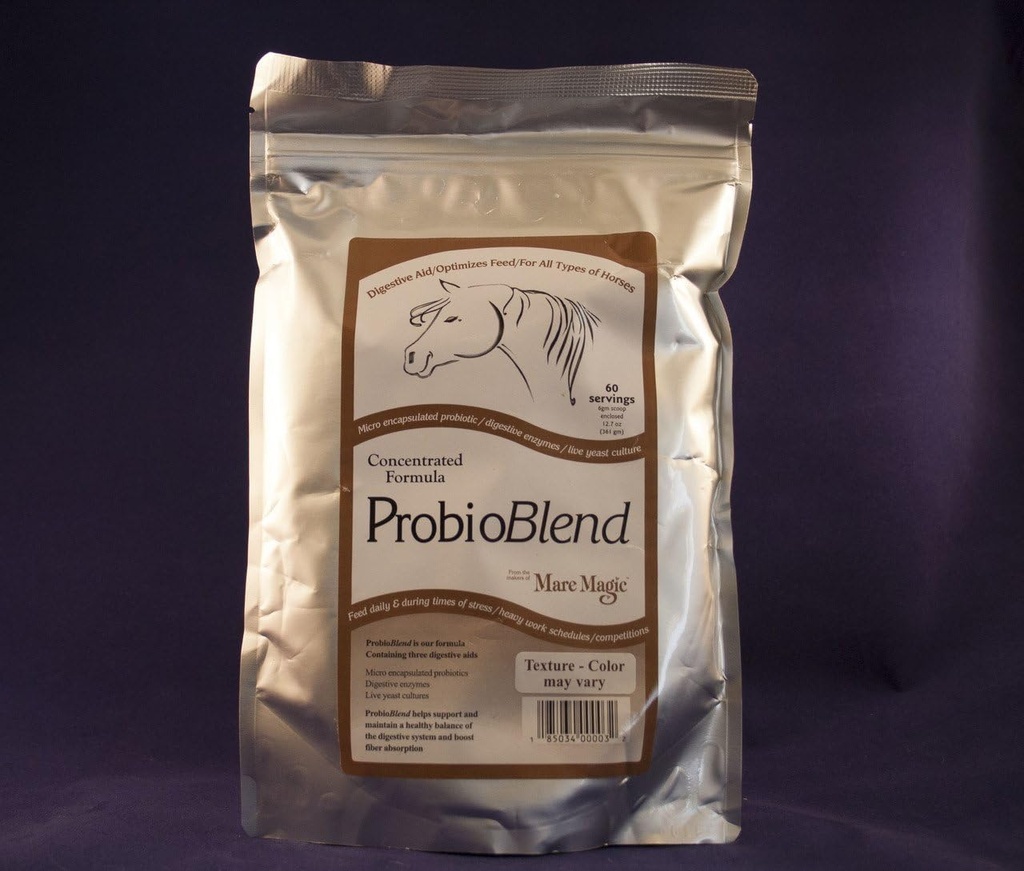 Suporte à Digestão de Equinos ProbioBlend - 12.7 Onça por Mare Magic