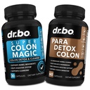 Colon Cleanser Detox & Body Cleanse - 15 dias Colon Cleanse pílulas com Probiótico & Intestinal Guarda Cleanser - Poop Bowel Movimento Suplementos para Estômago intestinal Bloating Gut Loss Support