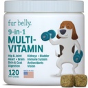 Multivitamina - Vitaminas e Suplementos para Cães - Enzimas Digestivas e Probióticos - Probióticos para Cães - para pele e casaco Alergias - Sistema imunológico e Saúde Geral - 120 Mastigar Doces para Cães