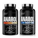 Nutrex Pesquisa Anabol Ripped & Nighttime PM Muscle Builder e Shredding Combo