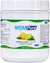 KALA SAÚDE MSMPure Limão Flakes Flakes de pó de limão com sabor de HSH – US-Made HSH para a saúde conjunta, aparência da pele, e suporte de cabelo e unhas – 2,2 lb, Enxofre Orgânico