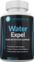Pílulas de retenção de água para mulheres e homens Bloating Relief Water Draining Supplement All-Natural Herbal Supplement Non-GMO, GMP Certified 60 Cápsulas Made in USA by Neonutrix