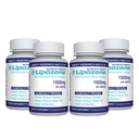 Lipozene Diet Pills - Suplemento de Perda de Peso - 4 Garrafas de 30 Cápsulas Cada, um Total de 120 Cápsulas!