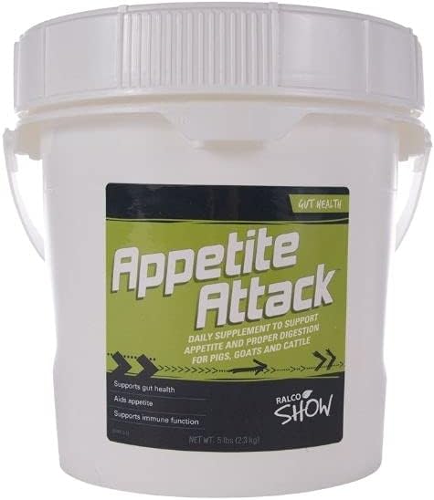 Ralco Show Appetite Attack - Suplemento diário de saúde para manter seu projeto saudável e faminto (5 lbs)