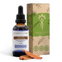 Segredos da tribo Ceilão Tintura de canela Extrato líquido sem álcool, Ceilão Canela (Cinamomum Verum) Bark seco (2 FL OZ)