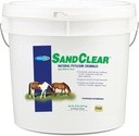 Farnam SandClear Psyllium Crumbles Supplement for Horses, Helps Remove Sand from Colon & Supports Digestive Health, Apple/Molasses Flavor, 20 libras.