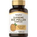 Piping Rock Bee Pollen com geléia real e própolis        , 120 Caplets , Suplemento complexo para mulheres e homens , não-GMO, sem glúten
