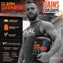 NUTRIÇÃO RIVAL Gainer limpo - Chocolate Peanut Butter 12lb