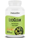 NaturalSlim Natural Soy Lecithin Granules with Choline - Puro e fresco granulado Lecithin Supplement for Cleansing & Cognitive Support - Não-GMO Food Grade - 1 Libra