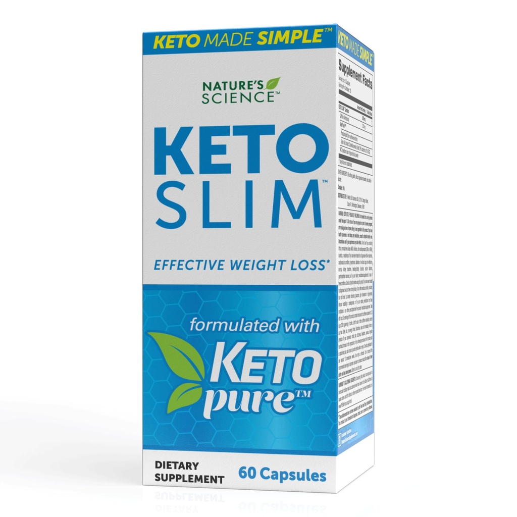 Ciência da Natureza Keto Slim, 60ct