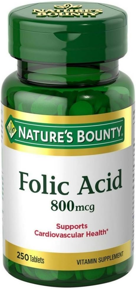 Ácido Fólico 800 mcg Comprimidos