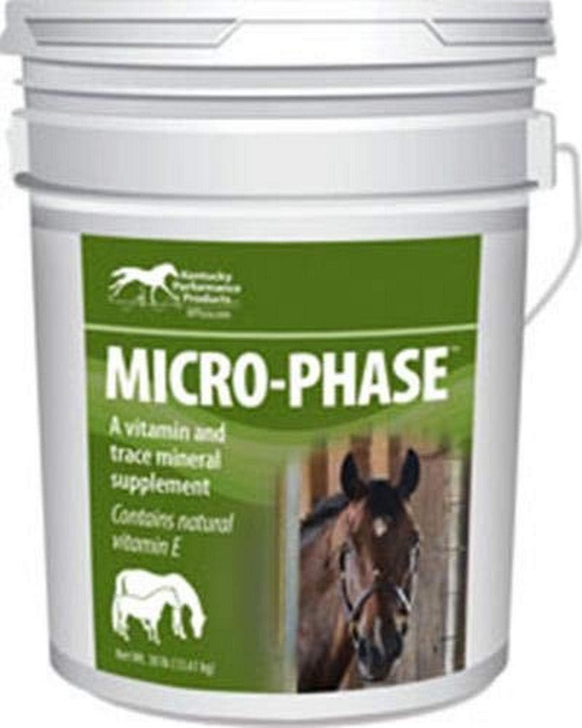 044047 Vitamina Micro-Fase e Suplemento Mineral para Cavalo, 30 lb
