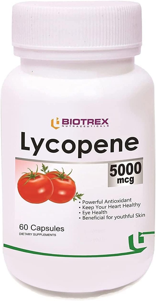 BETT Biotrex Nutracêuticos Licopeno com Multivitaminas -5000 Mcg (60 Cápsulas)
