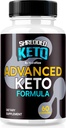 Pills de Keto Shreded, cápsulas de perda de peso Premium Keto Shred, todos os suplementos naturais de Keto para apoiar Fitness e objetivos corporais, Comentários oficiais ShreddedKeto (60 cápsulas)