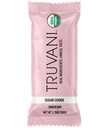 Truvani planta baseado snack Bares 1 Sugar Cookie Pacote de 6g de proteína, USDA orgânico e Vegan, o único bar, leite, soja e glúten grátis,