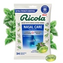 Ricola Max Cool Menthol Nasal Care Large Bag - 34 Count (Pack of 1)