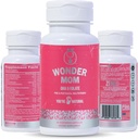 Vitaminas pré-natais e pós-natais Premium: Folato, DHA, Colina, Ferro, B12, Multivitamina e Probióticos, Suporta o Desenvolvimento do Cérebro Fetal, Gravidez e Saúde Pós-parto, Vegan, Não-GMO, Sem glúten, 30 dias