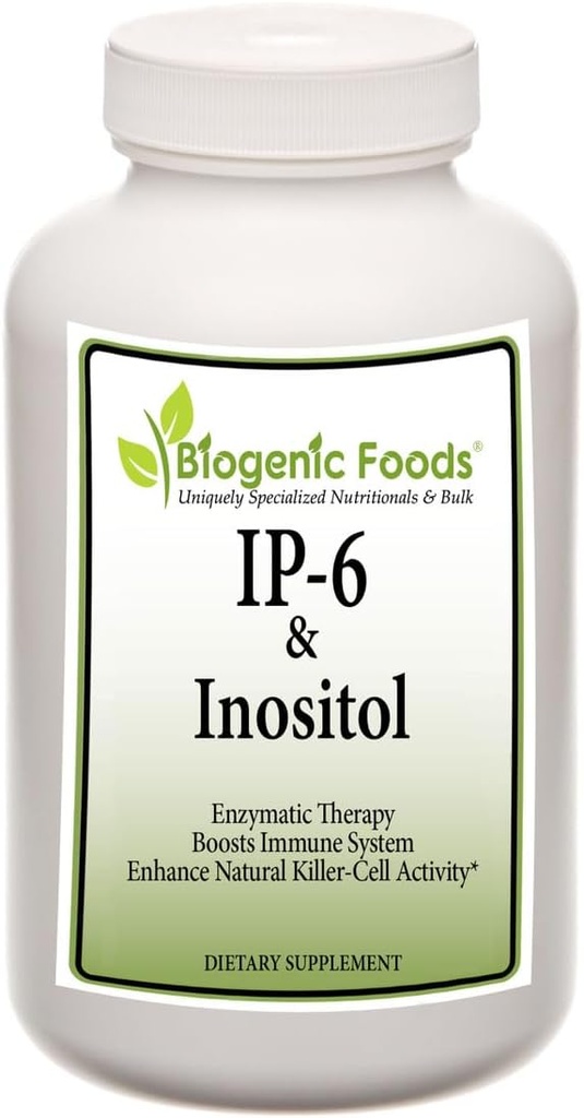 IP6 - Inositol Hexafosfato e Inositol - Suporte Imune Natural, Cápsulas Veggie